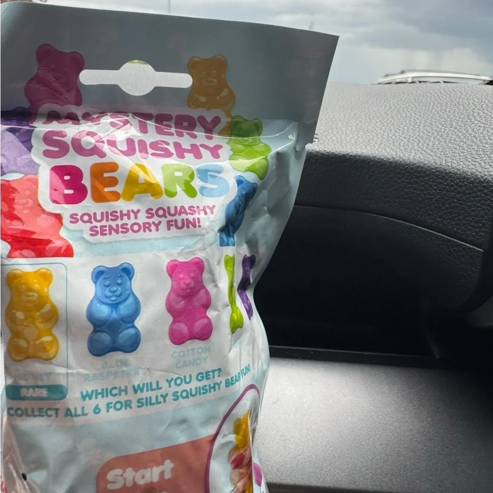 Mystery Squishy Bears Blue Squishy Toy